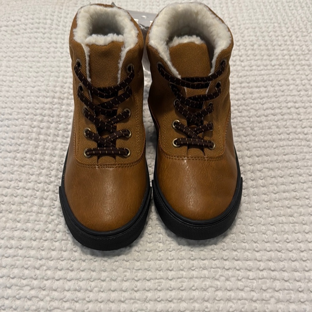 Old Navy Fur Lined High Top Sneakers/Boots - Picture 2 of 6
